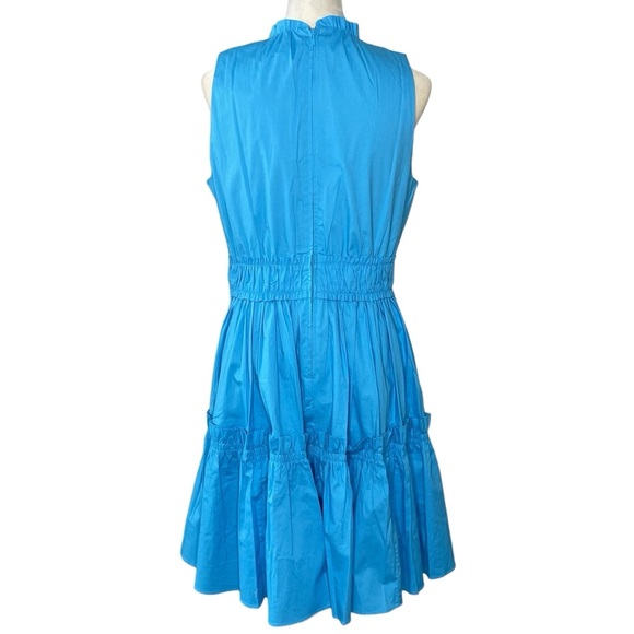 NWT Lily Pulitzer Elina Stretch Cotton Cumulus Blue - Picture 4 of 11